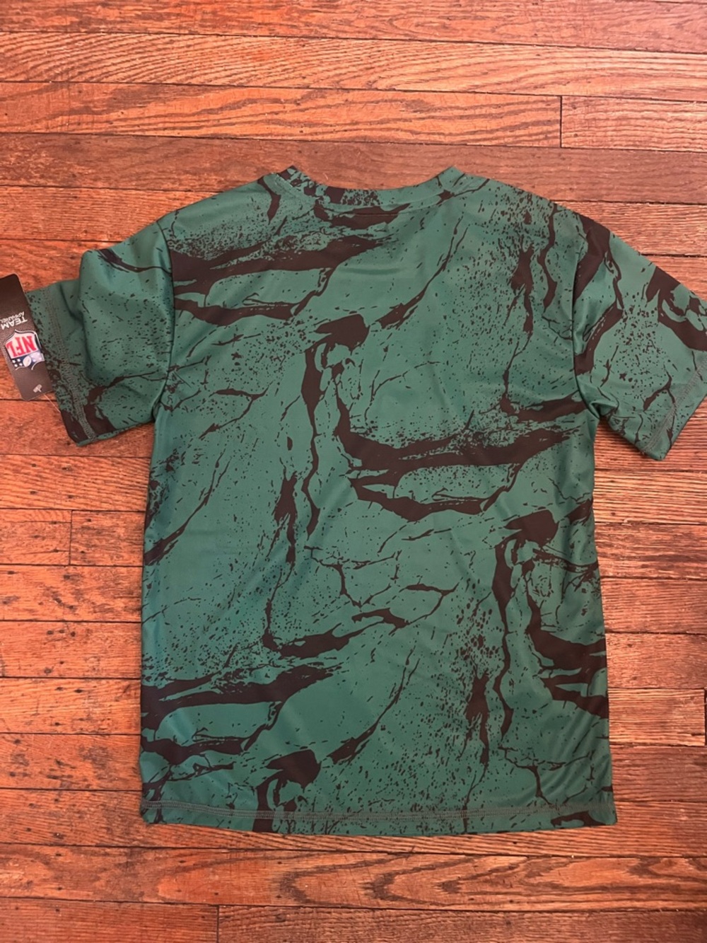 NFL Philadelphia Eagles Youth Green/Black Short Sleeve T-shirt Size M 10/12-BNWT - Picture 3 of 5